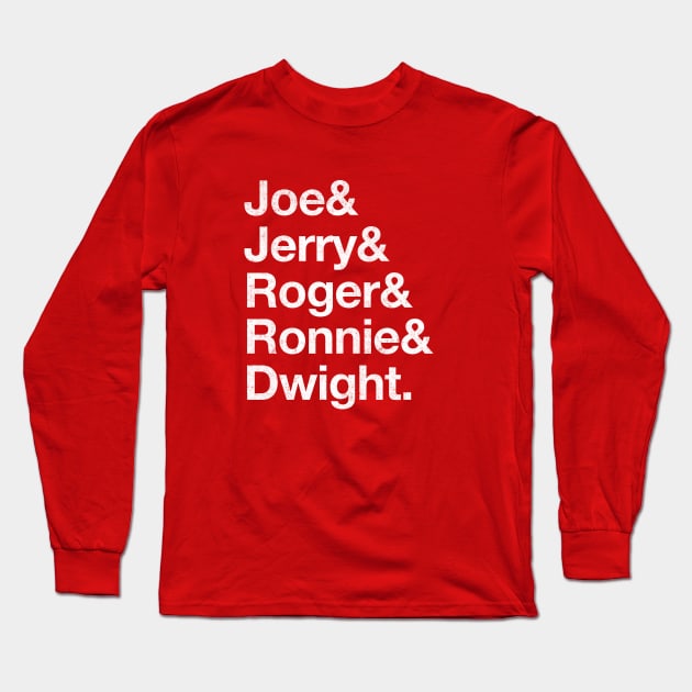 49ers legends of the 80’s Long Sleeve T-Shirt by BodinStreet